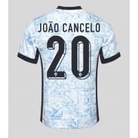 Portugal Joao Cancelo #20 Fotballklær Bortedrakt EM 2024 Kortermet